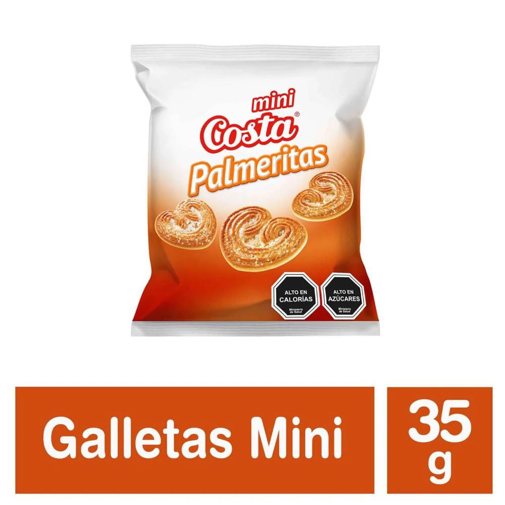 Mini COSTA palmeritas 35 gramos
