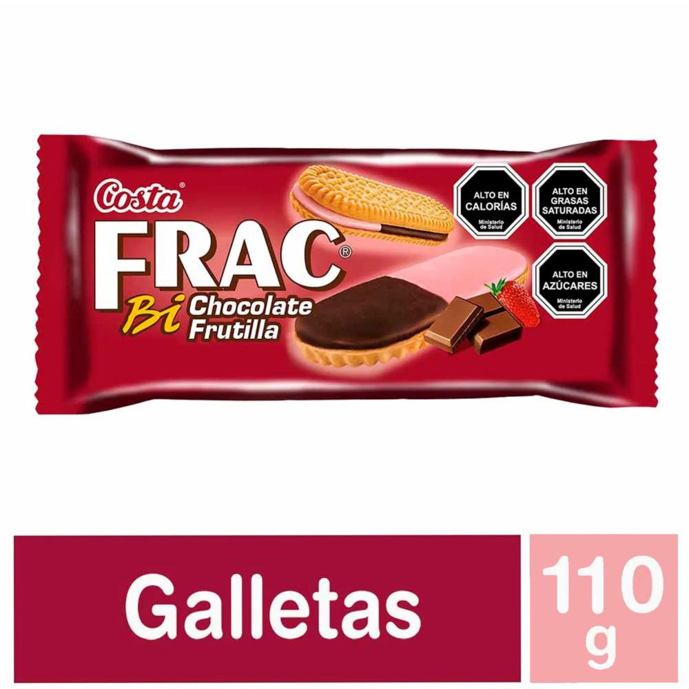 FRAC bi chocolate frutilla 110 gramos
