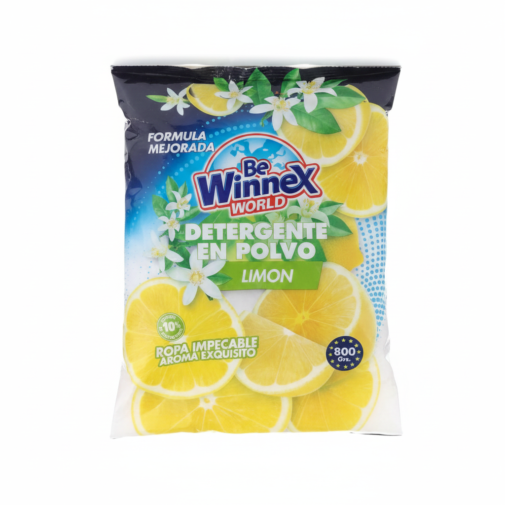 BeWinnex Detergente en Polvo Limón