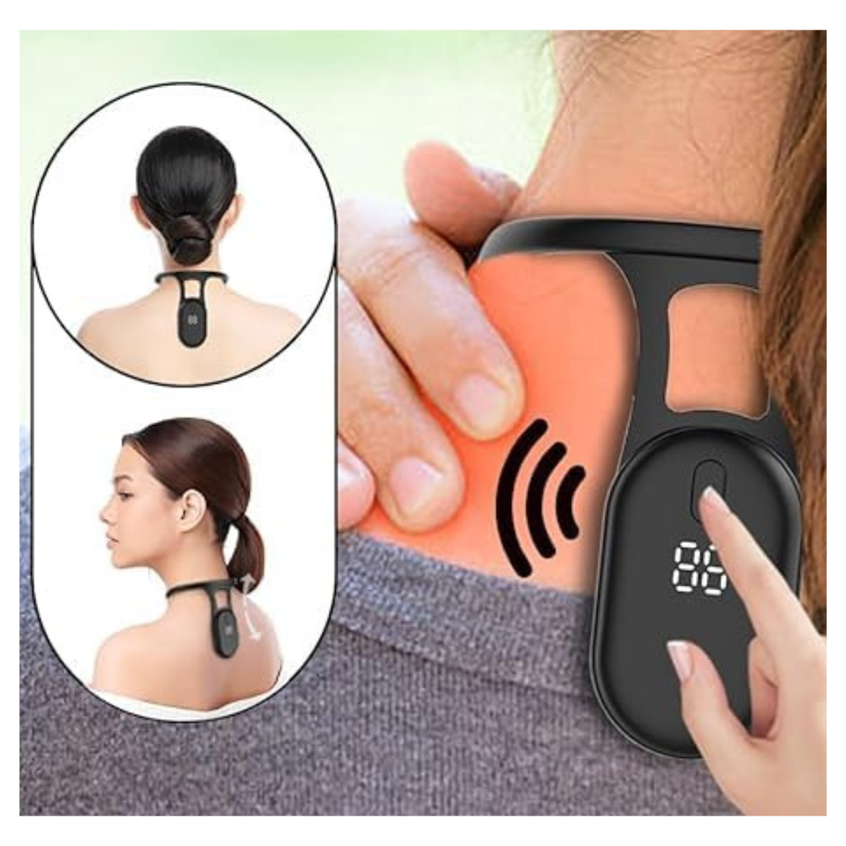 Corrector de Postura con Masaje Ultrasónico