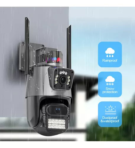 Camara Domo WiFi Doble Lente con Alarma