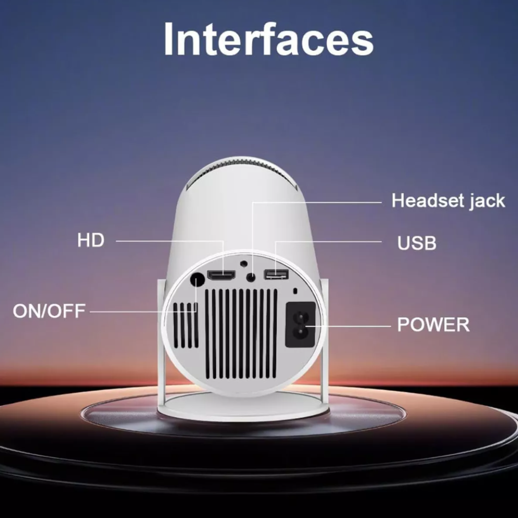 Proyector LED HY300 Android TV