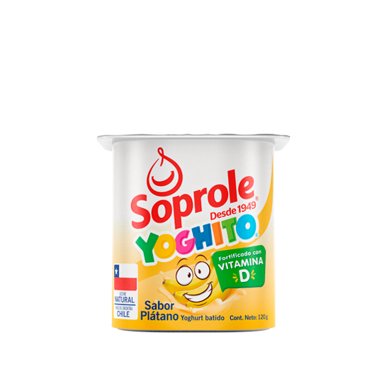 Yoghito sabor Vainilla SOPROLE 120 gramos