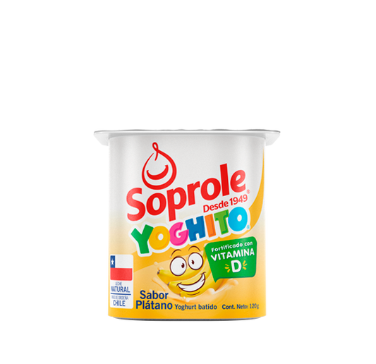 Yoghito sabor Vainilla SOPROLE 120 gramos
