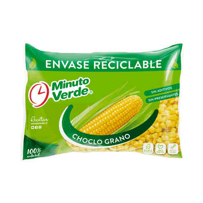 Choclo Grano congelado Minuto verde 200g