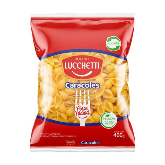 Caracoles LUCHETTI 400 Gramos