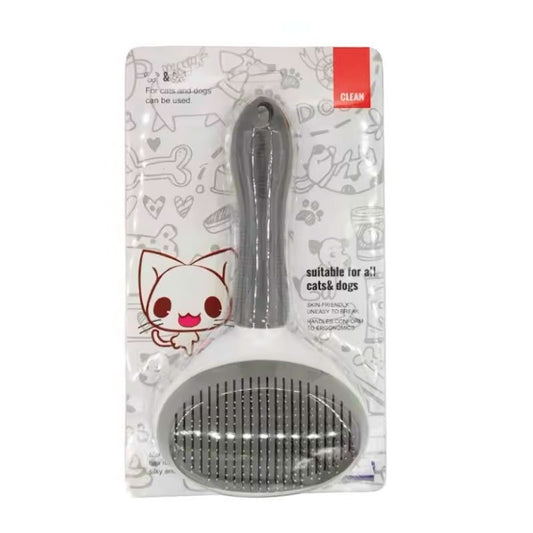Cepillo autolimpiante para perros y gatos
