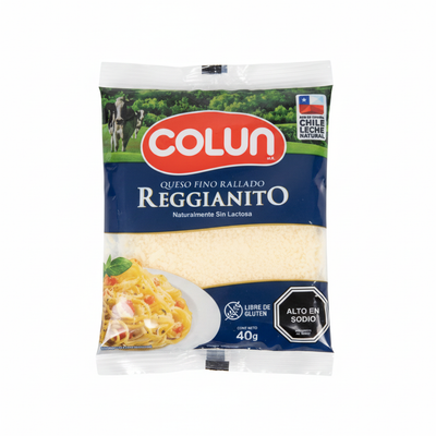 COLUN queso fino rallado Reggianito 40 gramos