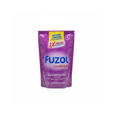 FUZOL Lavalozas Concentrado Bicarbonato y Vinagre 1 Litro