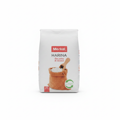 MERKAT harina con polvo