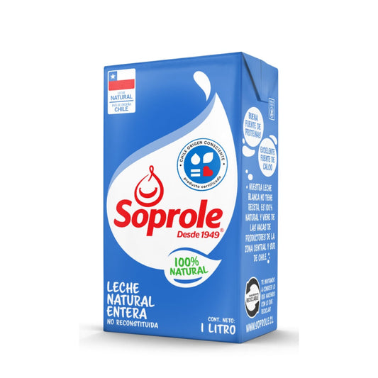 Leche entera SOPROLE 1 Litro