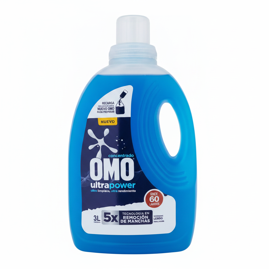 OMO ULTRA POWER Detergente Líquido 3 Litros