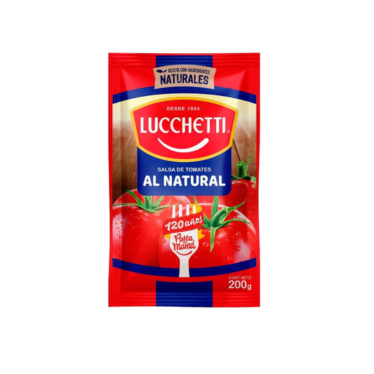 Salsa de Tomate LUCHETTI 200 Gramos